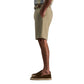 Haggar mens Cool 18 Pro Straight Fit 4-way Stretch Flat Front Expandable Waist With Big & Tall Sizes Casual Shorts, Tan Casual, 42 US