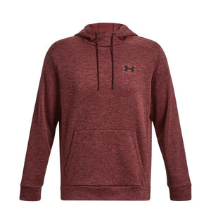 Under Armour Men's ArmourFleece Twist Hoodie, (600) Dark Maroon / / Black, Large