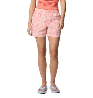 Columbia Women's Sandy River Printed Short III, Pink Sand Pasteled Tonal, X-Large 5