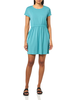 Columbia Women's Chill River Short Sleeve Dress, Teal, Medium