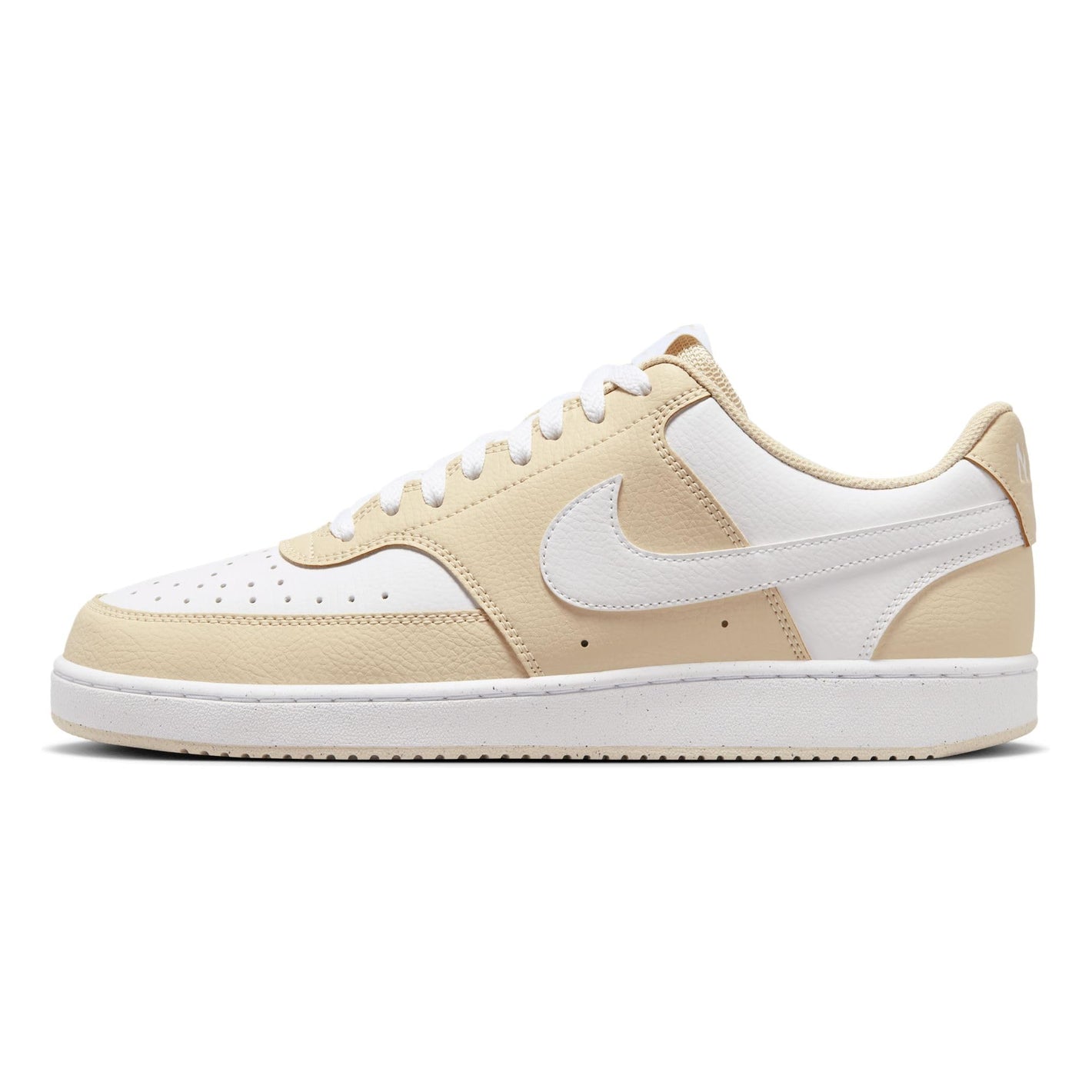 Nike Men's Court Vision Low Light Khaki/White 8.5 Medium