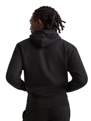 Champion Men's Pullover Fleece Hoodie, Standard Fit, Midweight, C Logo, Available in Regular and Big & Tall, Black - C Logo, XX-Large
