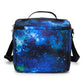 JanSport Super Snack – Insulated Lunch Bag with BPA-Free Liner, Zipper Top Opening, and Adjustable Shoulder Strap, Cyberspace Galaxy