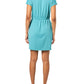 Columbia Women's Chill River Short Sleeve Dress, Teal, Medium