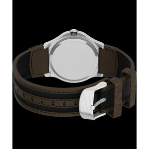 Timex Expedition Metal Field 40mm Leather Strap Watch