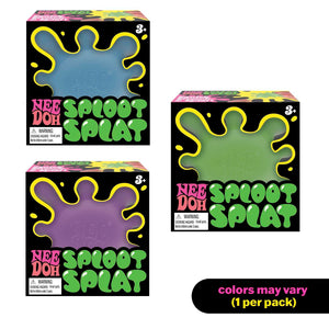 Schylling NeeDoh SplootSplat -The Splat that Sploots - Sensory Toy to Squish, Squeeze, and Pull - Color May Vary (1 Per Pack)
