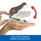 Mattel Jurassic World Rebirth Micro Adventure Playset, Spinosaurus Head Opens to 4 Interactive Features, 3 Micro Figures, Dinosaur Toy