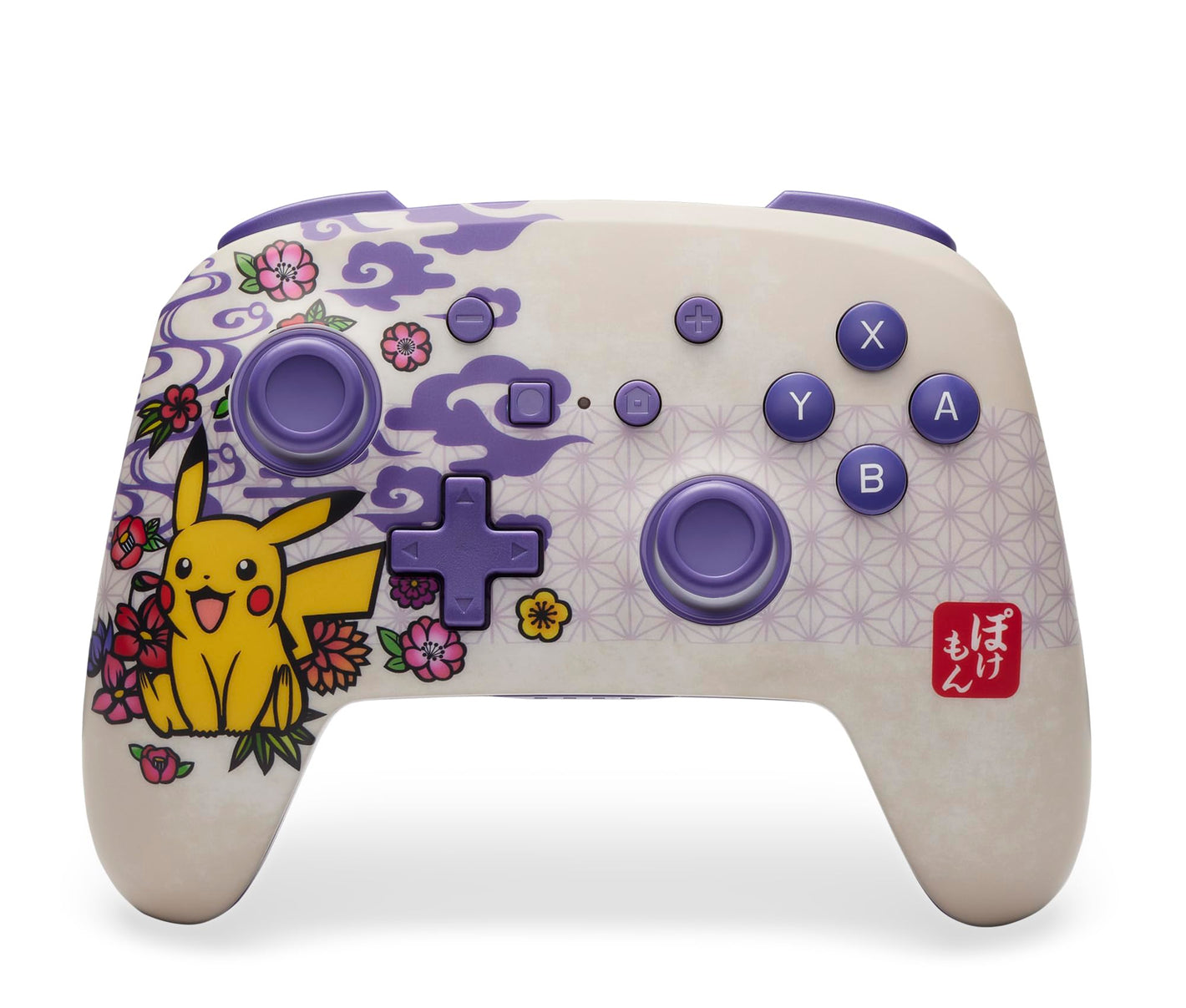 PowerA Enhanced Wireless Gamepad for Nintendo Switch - Pokemon Blossom, Switch OLED & Lite Compatible, Bluetooth Controller