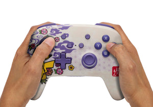 PowerA Enhanced Wireless Gamepad for Nintendo Switch - Pokemon Blossom, Switch OLED & Lite Compatible, Bluetooth Controller