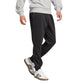 Adidas Mens Essentials Feel Cozy Fleece Sportswear Pants, Black/White, XX-Large
