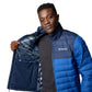 Columbia Men's Powder Lite II Jacket, Mountain Blue/Collegiate Navy, XX-Large