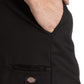 Dickies mens Flex Double Knee Work Loose Straight Fit Pants, Black, 42W x 30L US