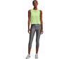 Under Armour Womens HeatGear Armour High Waisted Pocketed No-Slip Capri , Charcoal Light Heather (019)/White , X-Small