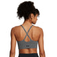 Under Armour Womens Vanish Seamless Low Impact Sports Bra Castlerock/Black Small
