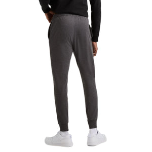 Champion Mens Joggers, Everyday Cotton, Lightweight Lounge Knit For Men, 31" Sweatpants, Granite Heather C Patch Logo, XX-Large US