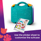 LEGO Friends Creative Beach and Travel Suitcase Toy Building Set - Portable Pretend Play Set for Kids, Girls and Boys, Ages 5+ - Preschool Toy with 2 Minidolls - 42672