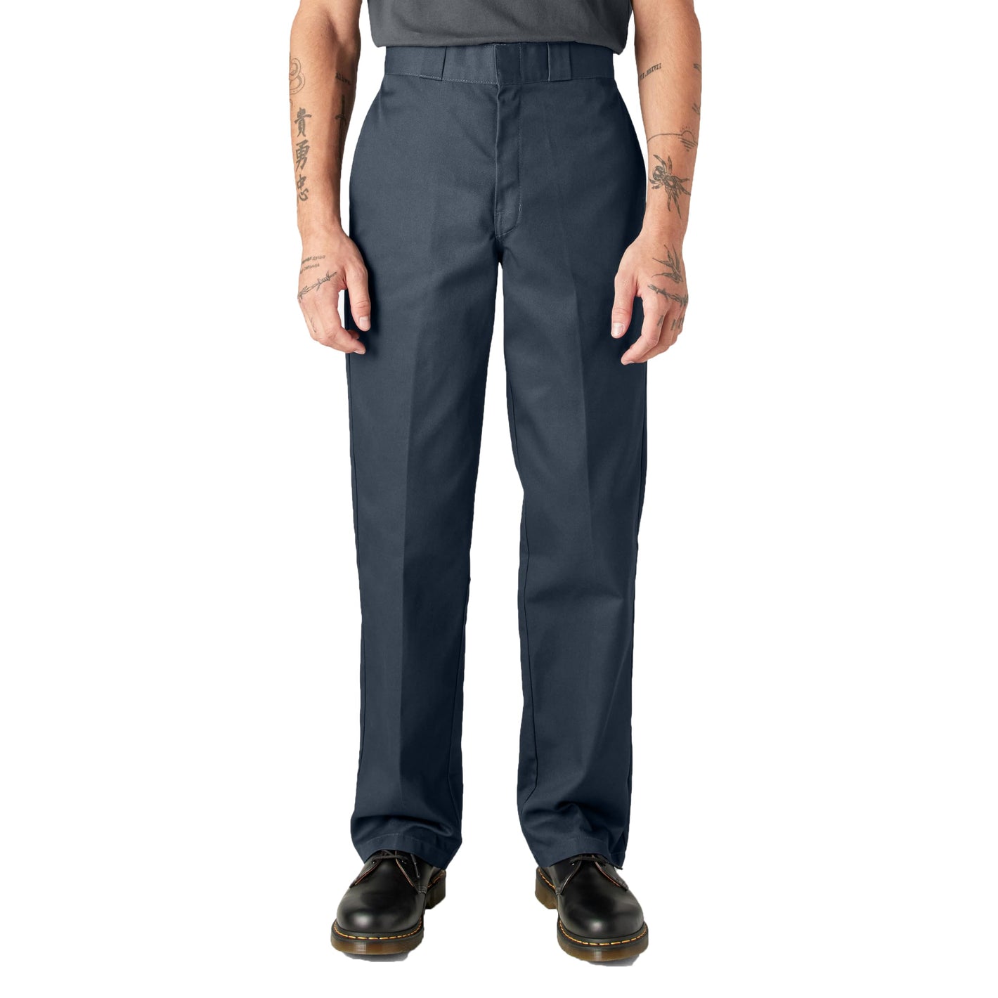 Dickies Men’s Original 874 Work Pants – Durable Straight Leg Uniform Trousers for Men, Ideal for Industrial or Office Use, Dark Navy, 29W x 32L