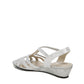 LifeStride Womens Yaya Shoes Silver Gore/Synthetic 9 M