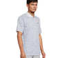Under Armour Men's Matchplay Printed Golf Polo White/Blue Smoke/Midnight Navy XX-Large