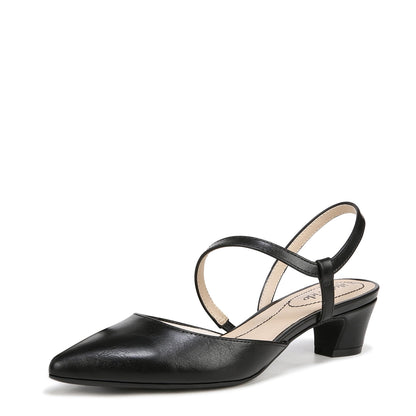 LifeStride Womens Minimalist Pump, Black, 7.5 US
