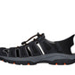 Skechers Men's Tresmen-Norvick 205187 Enclosed Slip-Ins Fisherman Sandal, Black, 10.5