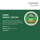 Green Mountain Coffee Dark Magic Decaf Keurig K-Cups Coffee, 12 Count