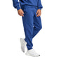 Adidas Mens Essentials Feel Cozy Fleece Sportswear Pants, Dark Blue/White, Large