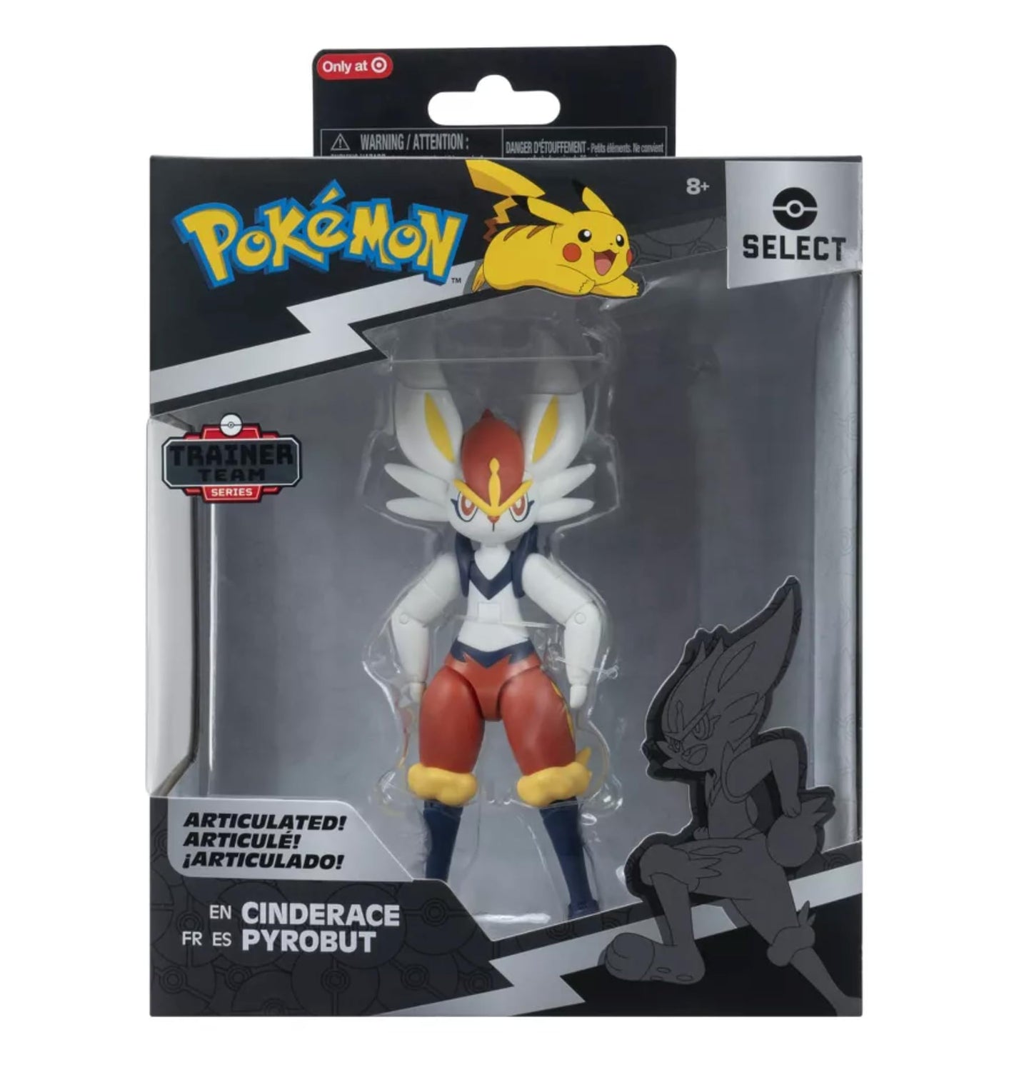 Pokemon Select Cinderace Action Figure
