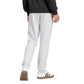 Adidas Mens Essentials Feel Cozy Fleece Sportswear Pants, Light Grey Heather/Black, XX-Large