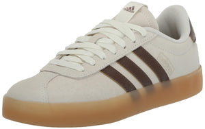 adidas Women's Vl Court 3.0 Sneaker, Off White/Earth Strata/Wonder Beige, 7.5