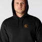 Carhartt Men's Force Relaxed Fit Lightweight Logo Graphic Sweatshirt, Black, X-Large
