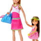 Barbie Stacie & Chelsea Tennis Playset with 2 Dolls & 5+ Accessories