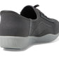 Skechers Modern Comfort Women's Women's Newbury ST-Our Time Hands Free Slip-Ins Sneaker, Charcoal, 10