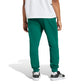 Adidas Mens Essentials Feel Cozy Fleece Sportswear Pants, Collegiate Green/Black, X-Large