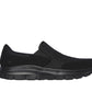 Skechers Men's Flex Advantage Slip Resistant Sr Mcallen Slip on Work Shoe, Black, 11.5