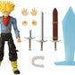 Bandai Dragon Ball Super Dragon Stars Battle Pack Future Trunks vs Fusion Zamasu Action Figure Set, 12 Pieces