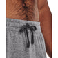 Under Armour Men's Rival Fleece Joggers, (025) Castlerock Light Heather / / White, XX-Large