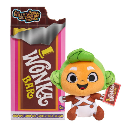 Willy Wonka Oompa Loompa Collectible Plush, Scented Mystery Box, 6.5 inches, Chocolate Factory Character