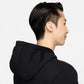 Nike Pull Over Hoodie, Black/Black/White, Medium