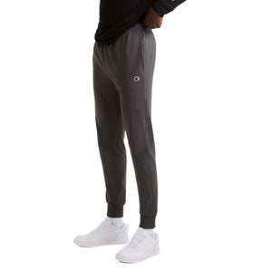 Champion Mens Joggers, Everyday Cotton, Lightweight Lounge Knit For Men, 31" Sweatpants, Granite Heather C Patch Logo, XX-Large US
