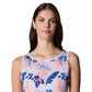 Columbia Women's Chill River Printed Dress, Snowdrift Pasteled, XX-Large