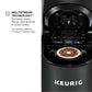Keurig K-Supreme Single Serve K-Cup Pod Coffee Maker, MultiStream Technology, 4 Brew Sizes, 66oz Dual-Position Removable Reservoir, Black