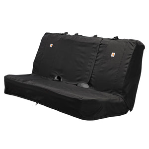 Carhartt Nylon Duck Rear Bench Seat Cover, Black
