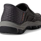 Skechers Slip-Ins Relaxed Fit: Respected-Holmgren Men's Slip On, 11.5 3E US, Charcoal