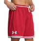 Under Armour Men's Perimeter Basketball Shorts, (600) Red / / White, XX-Large