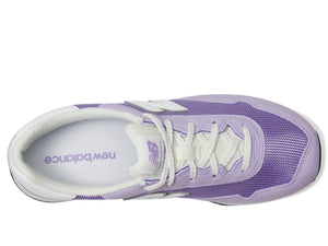New Balance 515 V1 Lace-Up Sneaker, Lilac Glo/Violet Crush, 13 Wide US Unisex Little_Kid