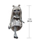 Rainbow High Shadow High Luna Madison- Grayscale 11” Fashion Doll. Grey Hair. Metallic Grey Outfit, Stylish Handbag, Great Gift for Kids 4-10 Years Old