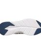 Skechers Men's Contour Foam Cozy Fit Hands Free Slip-in Sneaker,White/Navy,10