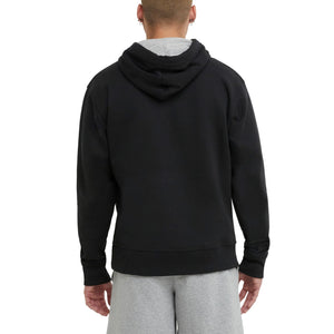 Champion Men's Pullover Fleece Hoodie, Standard Fit, Midweight, C Logo, Available in Regular and Big & Tall, Black - C Logo, XX-Large