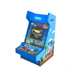 My Arcade Sonic The Hedgehog Mighty Player: Sega Retro Arcades, Sonic Countertop Video Game, 4 Classic Sega Games in 1
